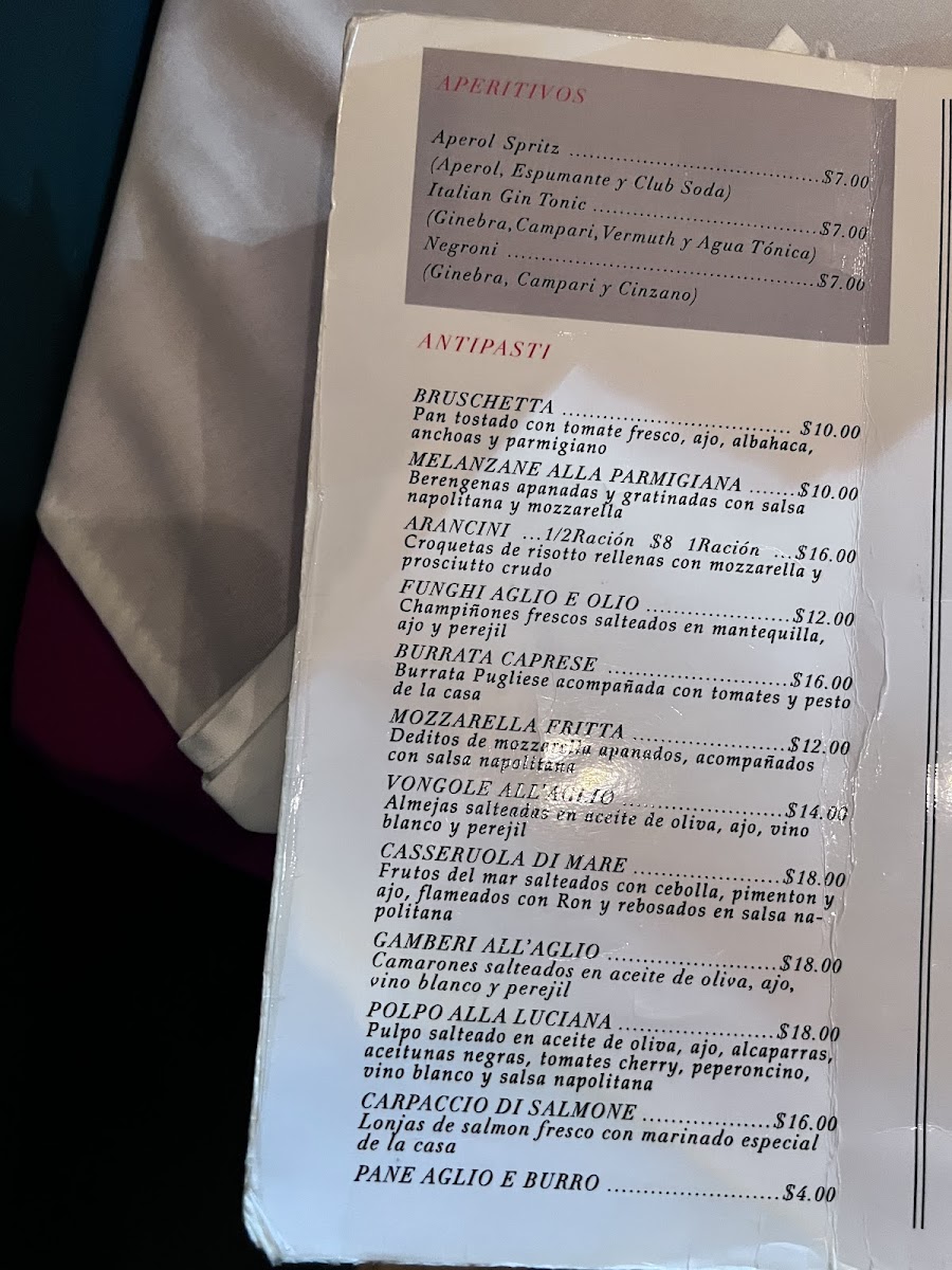 Menu Da Stefano Trattoria-3